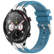 For Honor Watch Dream 22mm Quick Release Silver Buckle Royal Silicone Watch Band(Sea Blue) - free shipping - PMC TechLife - Order now!