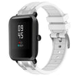 For Amazfit Watch Bip 5 22mm Quick Release Silver Buckle Royal Silicone Watch Band(White) - free shipping - PMC TechLife - Order now!