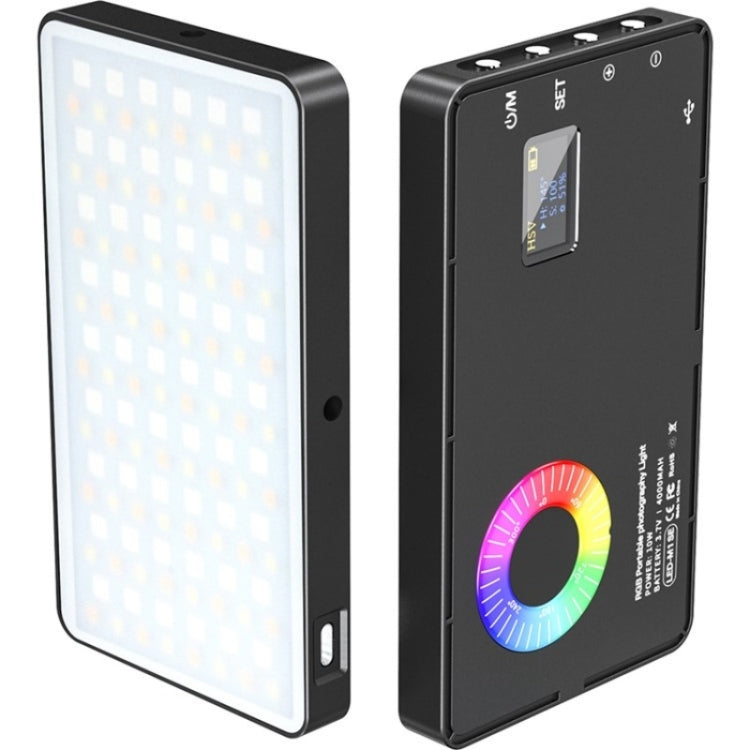 M1SE 12 Effects RGB Photography Lamp 0.96-inch TFT Screen Pocket Fill Light - Selfie Light by PMC TechLife | Online Shopping South Africa | PMC TechLife | Buy Now Pay Later Mobicred