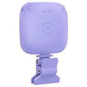 V15 Mini Clip-On Portable LED Fill Light Phone Laptop Video Conference Live Streaming Fill Lamp(Purple)