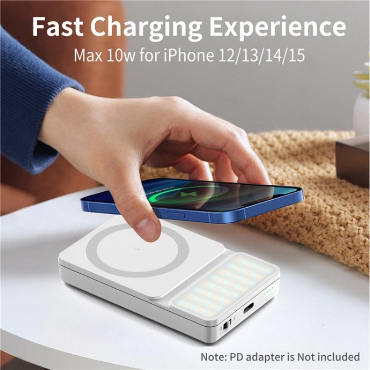 V17 Live Broadcast RGB LED Fill Light MagSafe Magnetic Phone Photography Lamp