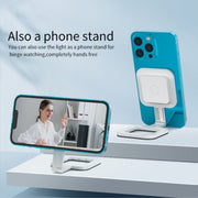 V18 Portable Skin Beauty Live Streaming LED Fill Light Magnetic Phone Selfie Lamp(White)