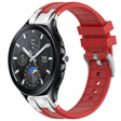 For Xiaomi Watch 2 Pro 22mm Quick Release Silver Buckle Royal Silicone Watch Band(Red) - free shipping - PMC TechLife - Order now!