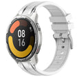 For Xiaomi Watch Color 2 22mm Quick Release Silver Buckle Royal Silicone Watch Band(White) - free shipping - PMC TechLife - Order now!