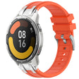 For Xiaomi Watch Color 2 22mm Quick Release Silver Buckle Royal Silicone Watch Band(Orange) - free shipping - PMC TechLife - Order now!