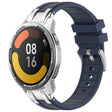 For Xiaomi Watch Color 2 22mm Quick Release Silver Buckle Royal Silicone Watch Band(Navy Blue) - free shipping - PMC TechLife - Order now!