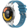 For Xiaomi Watch Color 2 22mm Quick Release Silver Buckle Royal Silicone Watch Band(Sea Blue) - free shipping - PMC TechLife - Order now!