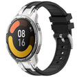 For Xiaomi Watch Color 2 22mm Quick Release Silver Buckle Royal Silicone Watch Band(Black) - free shipping - PMC TechLife - Order now!