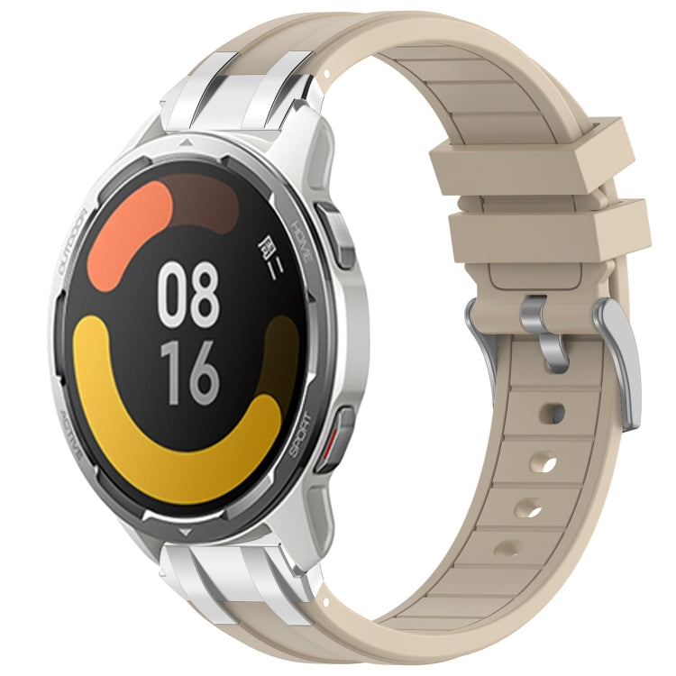 For Xiaomi Watch Color 2 22mm Quick Release Silver Buckle Royal Silicone Watch Band(Starlight) - free shipping - PMC TechLife - Order now!