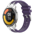 For Xiaomi Watch Color 2 22mm Quick Release Silver Buckle Royal Silicone Watch Band(Purple) - free shipping - PMC TechLife - Order now!