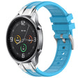 For Xiaomi Watch Color 22mm Quick Release Silver Buckle Royal Silicone Watch Band(Sky Blue) - free shipping - PMC TechLife - Order now!