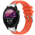 For Garmin Forerunner 255 Music 22mm Quick Release Silver Buckle Royal Silicone Watch Band(Orange) - free shipping - PMC TechLife - Order now!
