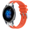For Garmin Venu 2 22mm Quick Release Silver Buckle Royal Silicone Watch Band(Orange) - free shipping - PMC TechLife - Order now!