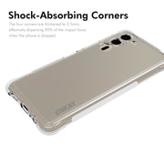 For Fujitsu Arrows We2 Plus / F-51E ENKAY Clear TPU Shockproof Anti-slip Phone Case