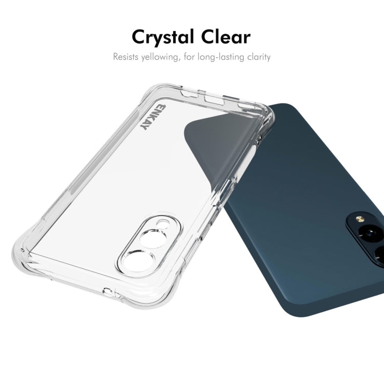 For Fujitsu Arrows We2 / F-52E ENKAY Clear TPU Shockproof Anti-slip Phone Case