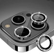 For iPhone 16 Pro / 16 Pro Max ENKAY AR Anti-reflection Individual Diamond Ring Camera Lens Glass Full Film(Black) - free shipping - PMC TechLife - Order now!