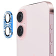 For iPhone 16 / 16 Plus ENKAY Hat-Prince Blink Diamond Camera Lens Aluminium Alloy Tempered Glass Film(Navy Blue) - iPhone 16 Tempered Glass by ENKAY | Online Shopping South Africa | PMC TechLife | Buy Now Pay Later Mobicred