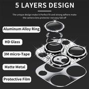 For iPhone 16 / 16 Plus ENKAY Hat-Prince Blink Diamond Camera Lens Aluminium Alloy Tempered Glass Film(Light Purple)