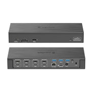 WAVLINK UG69PD8 Pro 18-in-1 DP / HD 5K Quadruple Display USB C Universal Docking Station, Plug:EU Plug