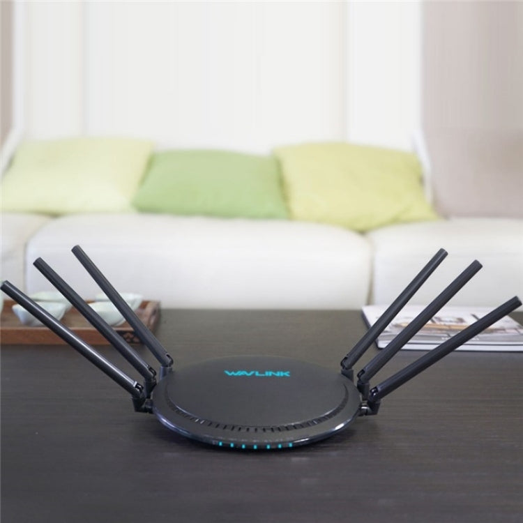 WAVLINK WN531A6 Dual Band Wireless Repeater AC2100 Gigabit Ethernet Port WiFi Router, Plug:UK Plug
