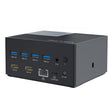 WAVLINK UG76PD2 3.5mm Audio, Gigabit Network Port Dual HD Universal Docking Station(UK Plug) - free shipping - PMc TechLife - Order now!