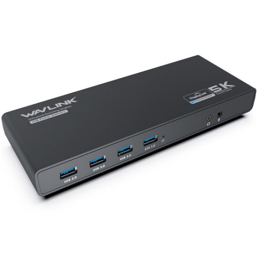 WAVLINK UG69PD6 Dual 4K Laptop Docking Station 5K HD Displaylink 65 / 100W PD Charging, Plug:UK Plug - free shipping - PMC Jewellery - Order now!