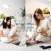 WAVLINK WN530HG3 AC1200 Dual Band AP Router 1000Mbps WAN / LAN Ethernet Port, Plug:EU Plug