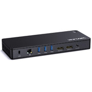 WAVLINK UTD22 Support 96W Laptop Charging USB4 Docking Station Dual Monitor USB-C Hub(US Plug)