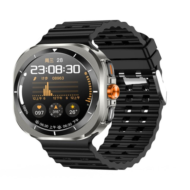 Z7 Ultra 1.46 inch Color Screen Smart Watch, Support Bluetooth Call / Wellness Tracking(Black)