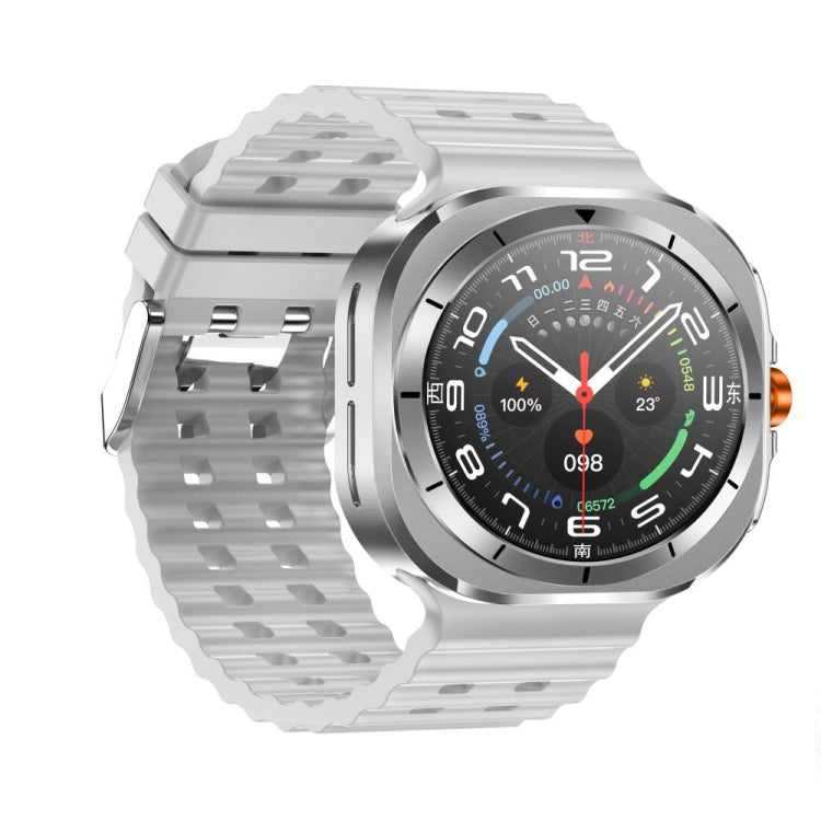 Z7 Ultra 1.46 inch Color Screen Smart Watch, Support Bluetooth Call / Wellness Tracking(White)