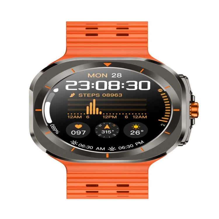 Z7 Ultra 1.46 inch Color Screen Smart Watch, Support Bluetooth Call / Health Monitoring(Orange) - Smart Watches by PMC TechLife | Online Shopping South Africa | PMC TechLife | Buy Now Pay Later Mobicred