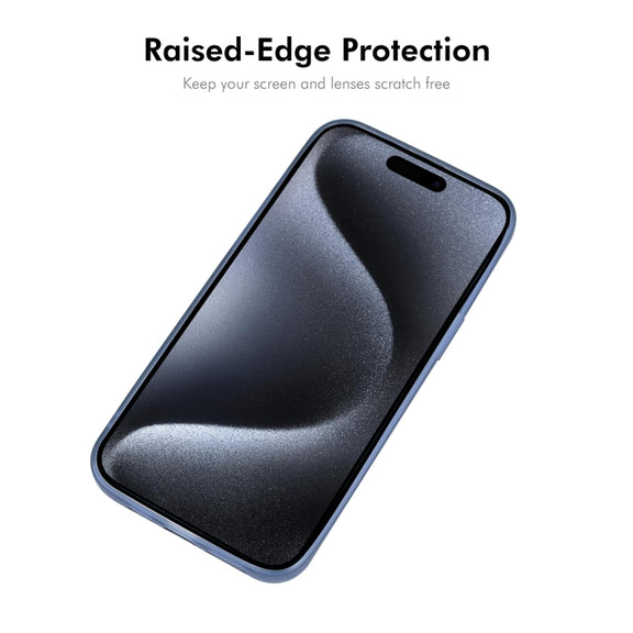 For iPhone 16 ENKAY Hat-Prince Translucent Matte TPU Phone Case with Lens Film(White)
