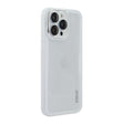 For iPhone 16 Pro Max ENKAY Hat-Prince Translucent Matte TPU Phone Case with Lens Film(White) - iPhone 16 Pro Max Cases by ENKAY | Online Shopping South Africa | PMC TechLife | Buy Now Pay Later Mobicred