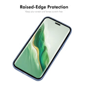 For Honor Magic6 ENKAY Hat-Prince Translucent Matte TPU Phone Case with Lens Film(White)