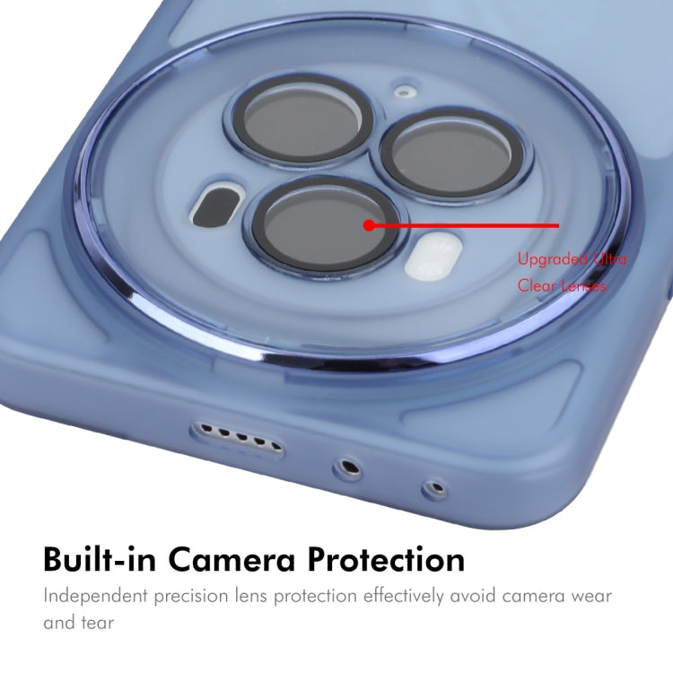 For Honor Magic6 ENKAY Hat-Prince Translucent Matte TPU Phone Case with Lens Film(Purple) - free shipping - PMC Jewellery - Order now!