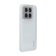 For Xiaomi 14 ENKAY Hat-Prince Translucent Matte TPU Phone Case with Lens Film(White)