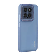For Xiaomi 14 ENKAY Hat-Prince Translucent Matte TPU Phone Case with Lens Film(Blue)