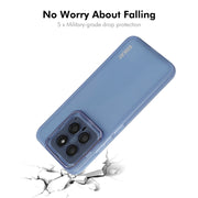 For Xiaomi 14 Pro ENKAY Hat-Prince Translucent Matte TPU Phone Case with Lens Film(Purple)