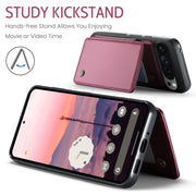 For Google Pixel 9 Pro XL CaseMe C22 Card Slots Holder RFID Anti-theft Phone Case(Wine)