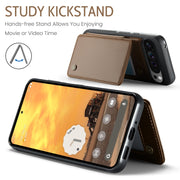 For Google Pixel 9 Pro XL CaseMe C22 Card Slots Holder RFID Anti-theft Phone Case(Brown)