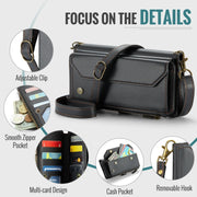 For Google Pixel 9 Pro XL CaseMe C36 Card Slots Zipper Wallet RFID Anti-theft Leather Phone Case(Black)