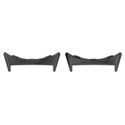 For Google Pixel Watch 3 45mm 1 Pair Stainless Steel Metal Watch Band Connector(Black)