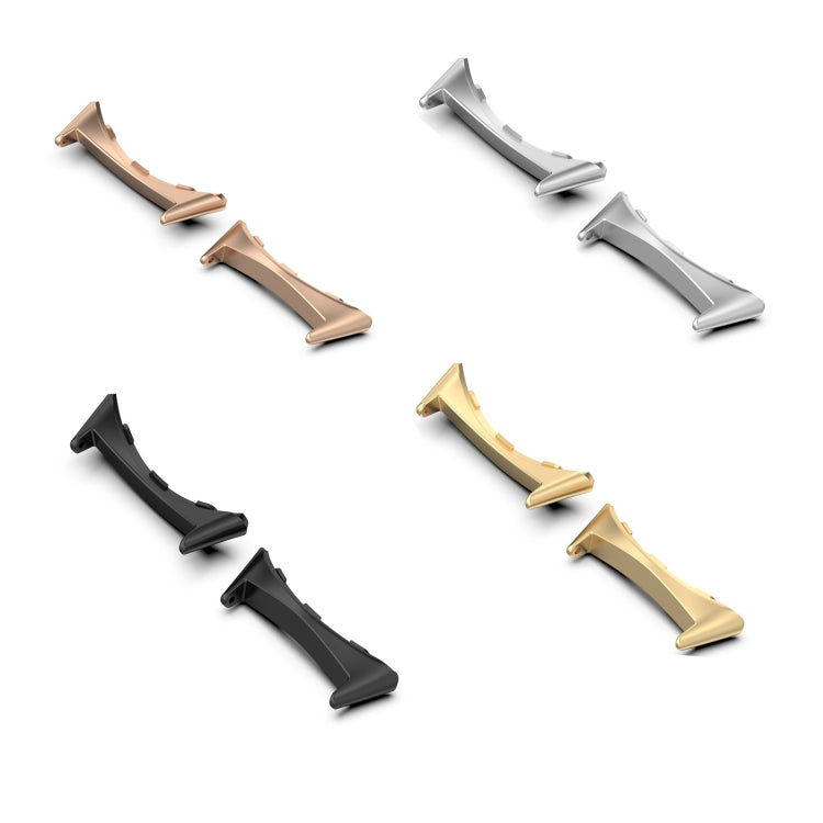 For Google Pixel Watch 3 41mm 1 Pair Stainless Steel Metal Watch Band Connector(Silver) - free shipping - PMc TechLife - Order now!