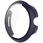 For Google Pixel Watch 3 41mm PC + Tempered Film Integrated Watch Protective Case(Midnight Blue)
