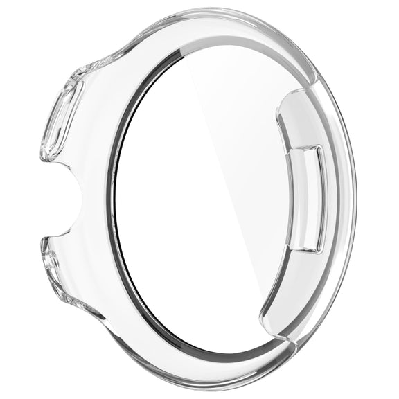 For Google Pixel Watch 3 41mm PC + Tempered Film Integrated Watch Protective Case(Transparent)