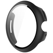 For Google Pixel Watch 3 41mm PC + Tempered Film Integrated Watch Protective Case(Black)