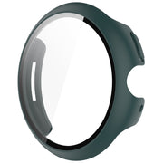 For Google Pixel Watch 3 45mm PC + Tempered Film Integrated Watch Protective Case(Green)