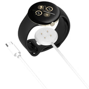 For Google Pixel Watch 3 41 / 45mm USB-C / Type-C Interface Smart Watch Charging Cable, Length: 1m(White)