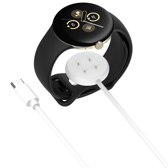 For Google Pixel Watch 3 41 / 45mm USB-C / Type-C Interface Smart Watch Charging Cable, Length: 1m(White)