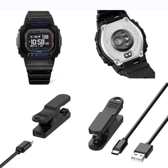 For Casio Watch G-SHOCK DW-H5600 USB Interface Smart Watch Charging Cable Charging Clip